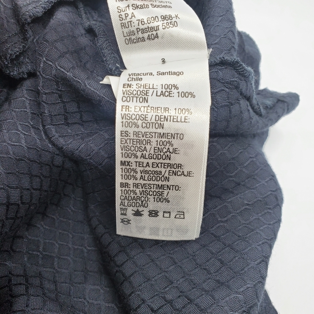 Roxy Black Adjustable Strappy Dress with Pockets - Picture 5 of 6